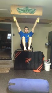 Hanging leg raise 2