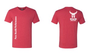 red tshirt mockup